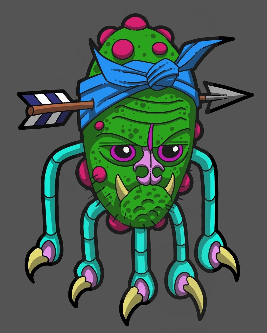 Dimplechin Spider — Clay Walker Art