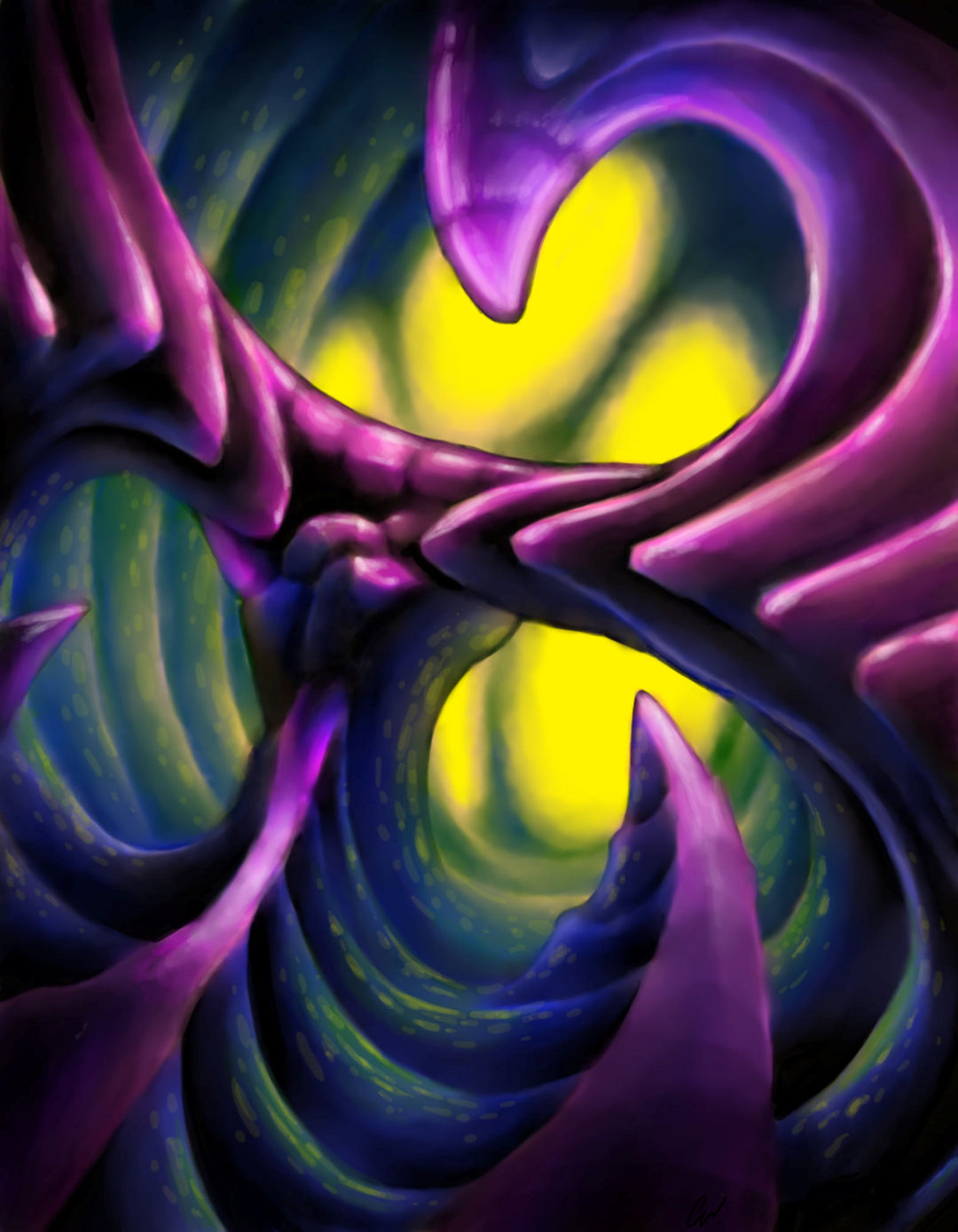 Light at the End of the Membrane — Clay Walker Art