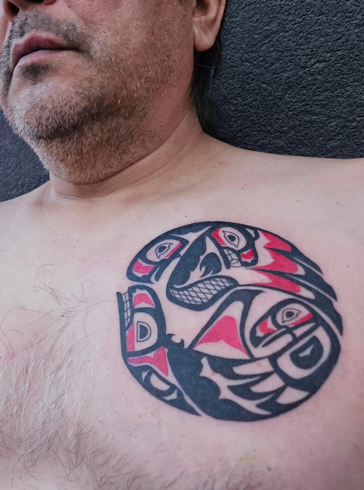 Haisla Nation Tattoo — Clay Walker Haisla Nation Tattoo