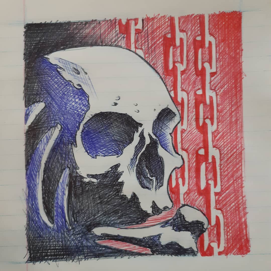 Skull and Chains — Clay Walker Art