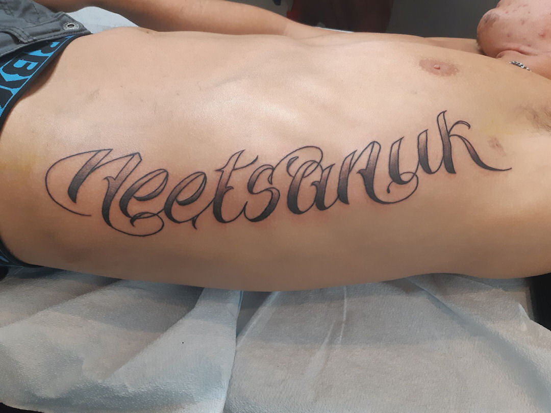 Cree Nation Word — Clay Walker Tattoo