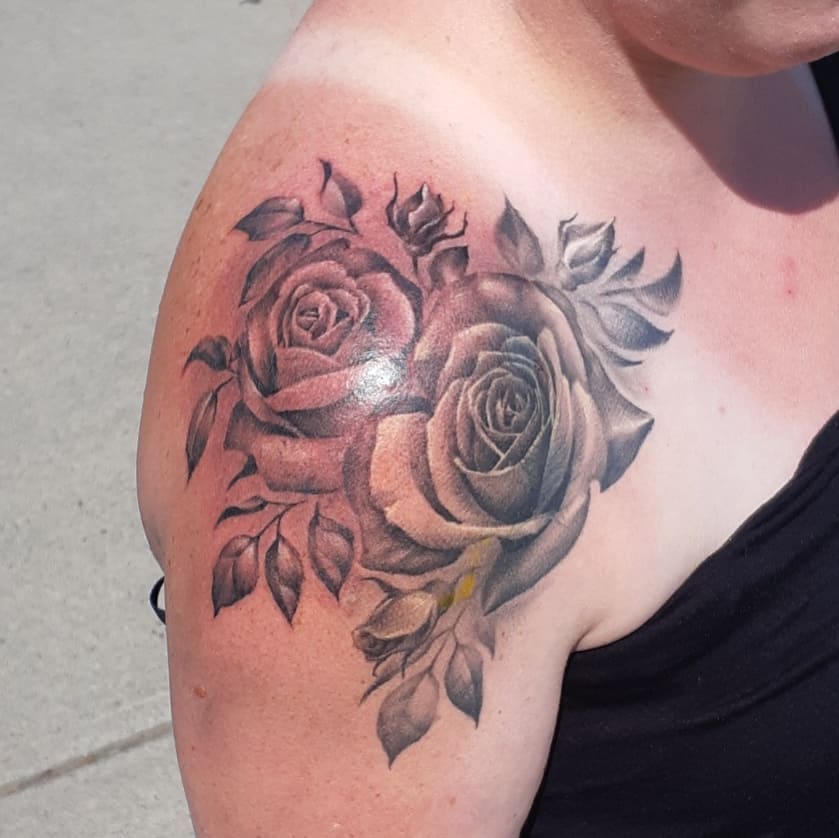 Roses — Clay Walker Tattoo