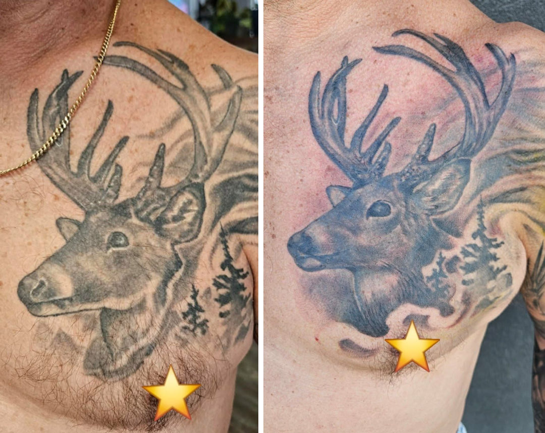 Reworking of Old Tattoo — Clay Walker