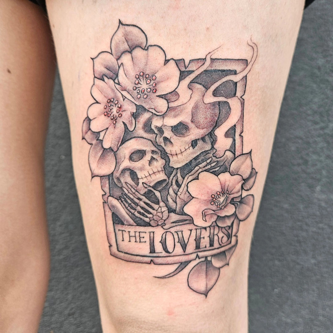 The Lovers Tarot Card — Clay Walker Tattoo