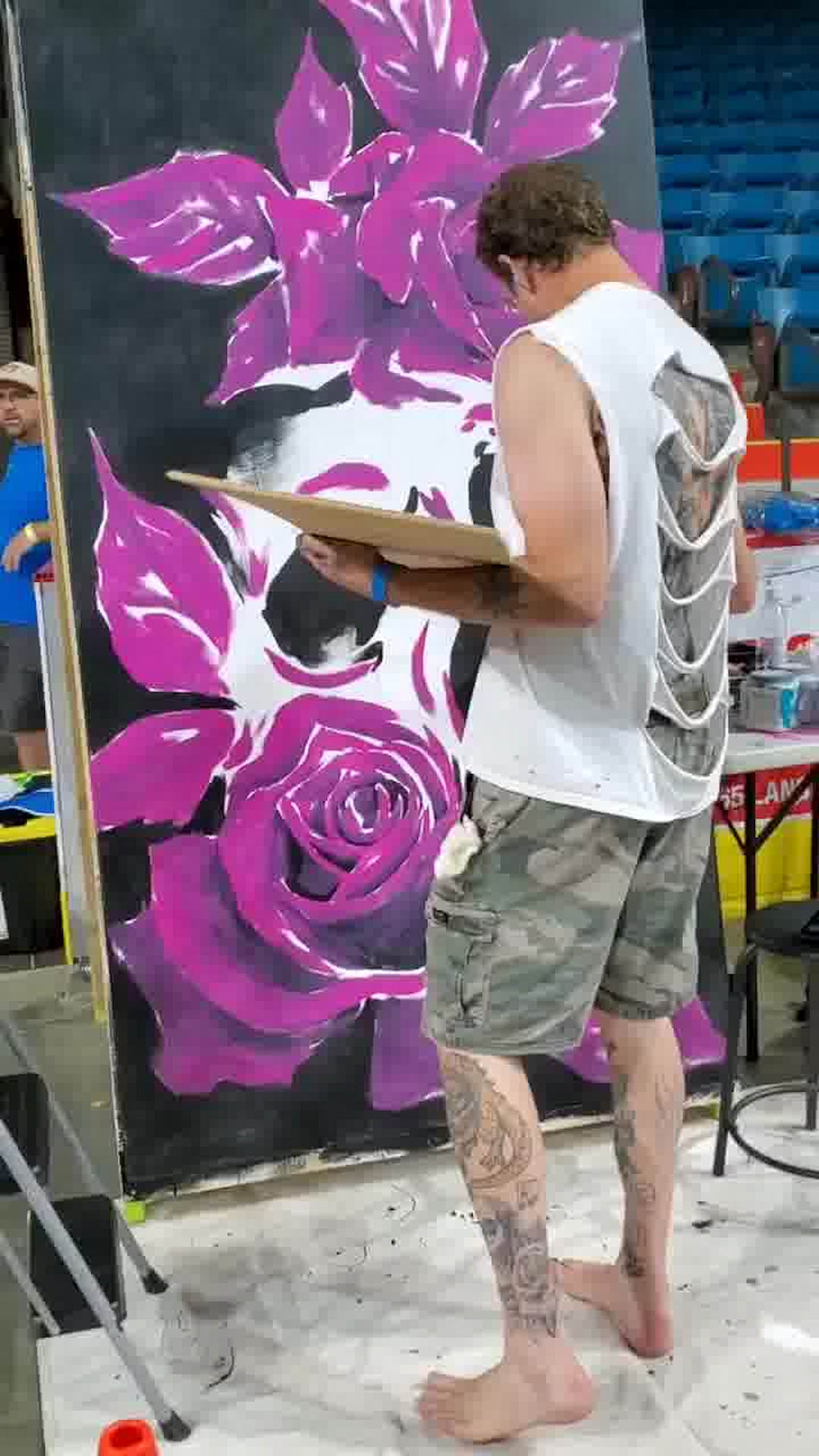 Live Painting — Kamloops Tattoo Show — Clay Walker Live Painting — Kamloops Tattoo Show — Clay Walker